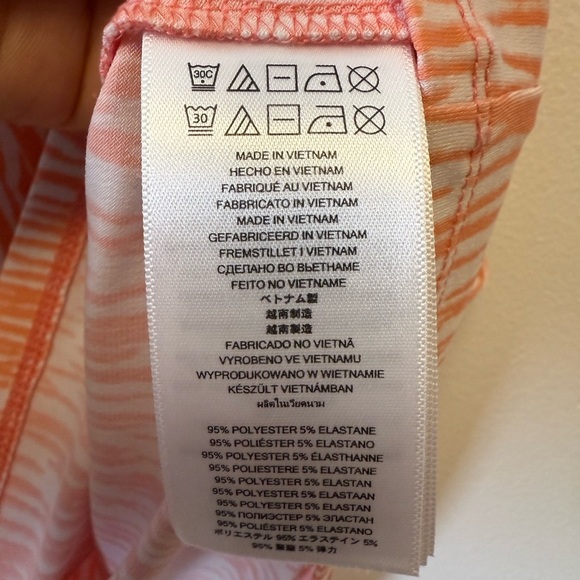 Michael Kors Strappy Tank Top Gold Metal Logo Detail Women’s Size Small - Picture 10 of 11